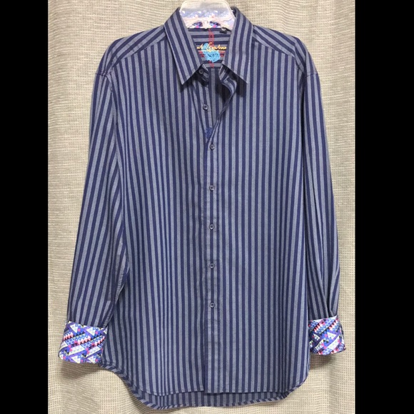 Robert Graham XL long sleeve button up shirt - Picture 2 of 4